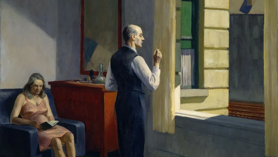“Edward Hopper y el lienzo blanco” “Edward Hopper y el lienzo blanco”
