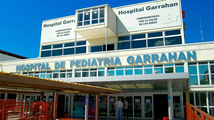 El hospital Garrahan es el principal centro pediátrico de referencia en salud pública.