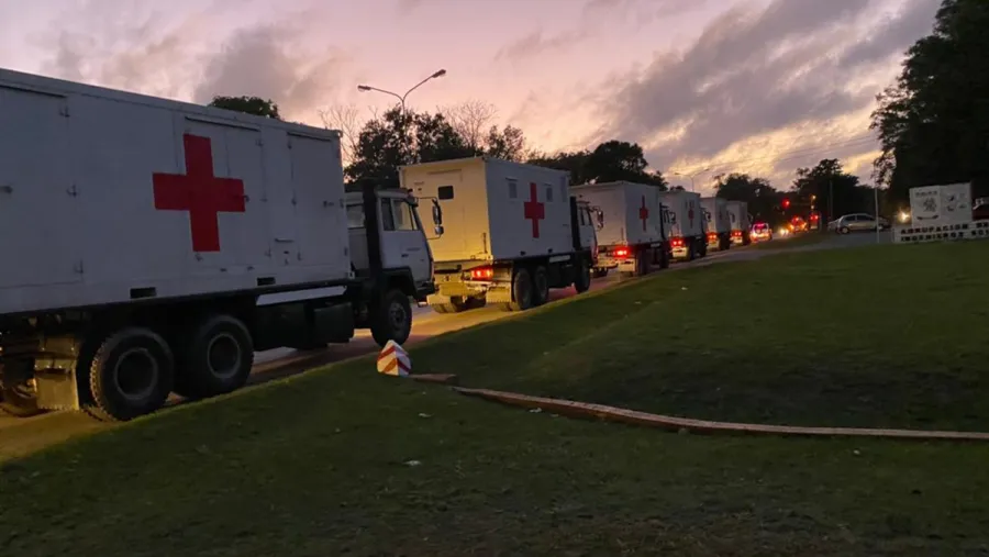 Movilizan el Hospital Militar donado por China por falta de camas de terapia en Conurbano