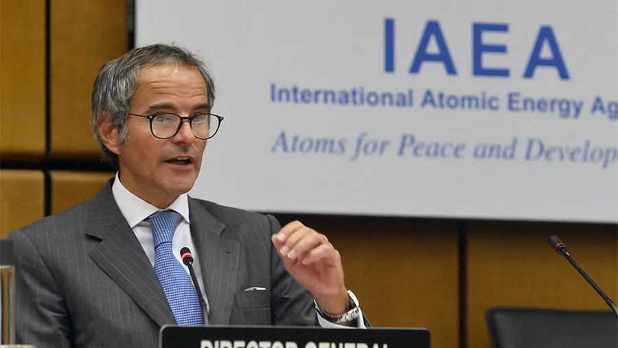 Imagen de archivo de Rafael Grossi, quien explicó cómo fue visitar la planta nuclear de Zaporizhzhia y cuál es su principal temor.