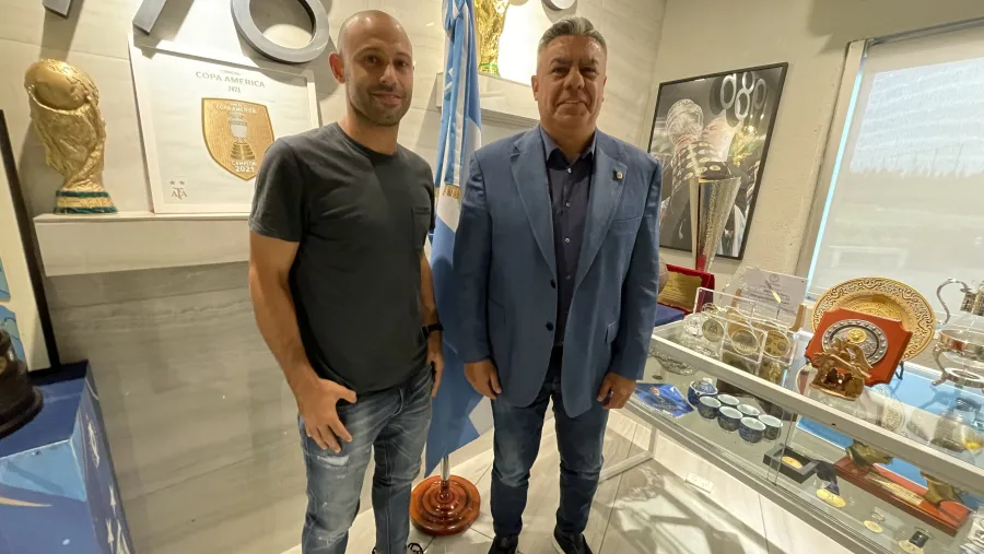 Javier Mascherano es el nuevo entrenador de la selección argentina sub 20