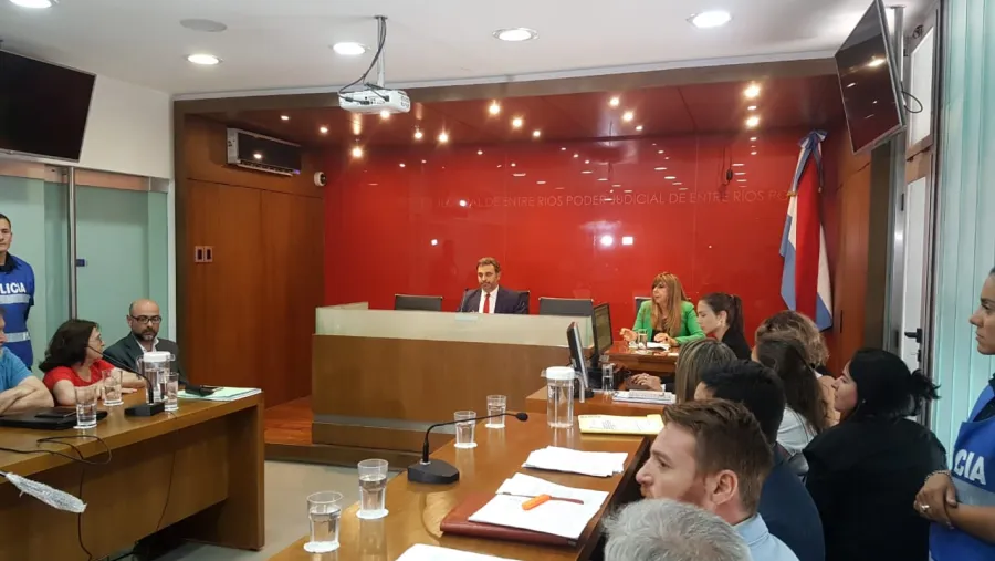 audiencia judicial conflicto Municipalidad de Paraná (Foto: ANALISIS)