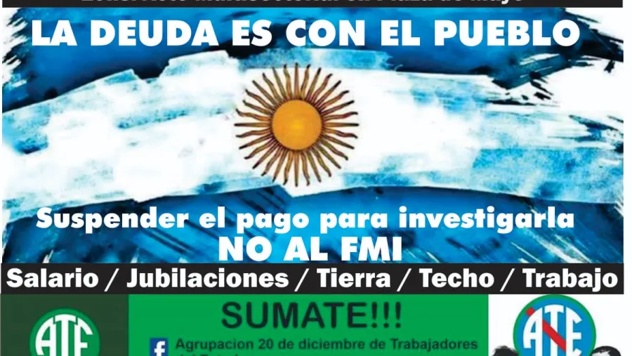 Multisectorial contra el FMI