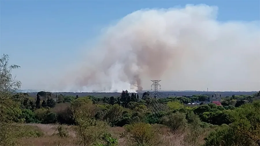 incendio islas Santa Fe