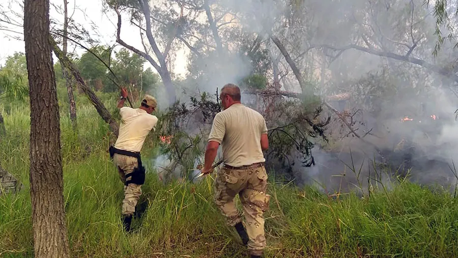 Santa Fe y Entre Ríos suman esfuerzos para controlar los incendios en la zona de islas. Santa Fe y Entre Ríos suman esfuerzos para controlar los incendios en la zona de islas.