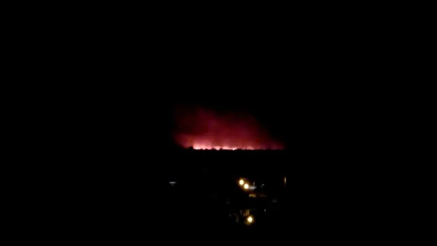 Por un incendio en la zona de islas frente a Santa Fe se registra humo en Paraná Por un incendio en la zona de islas frente a Santa Fe se registra humo en Paraná