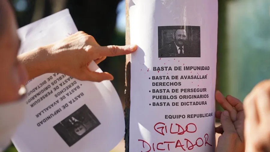 protesta contra Insfrán protesta contra Insfrán