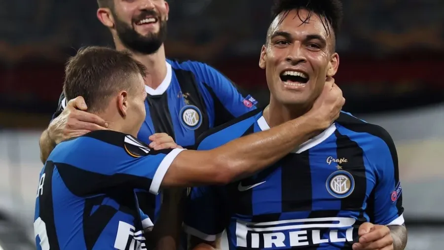 Lautaro Martínez brilló en la goleada del Inter para ser finalista de la Europa League
