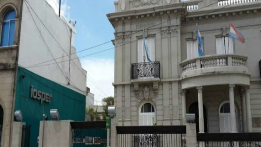 Imagen de archivo de la casa central del Iosper, ubicada en Andrés Pazos 243 de Paraná.