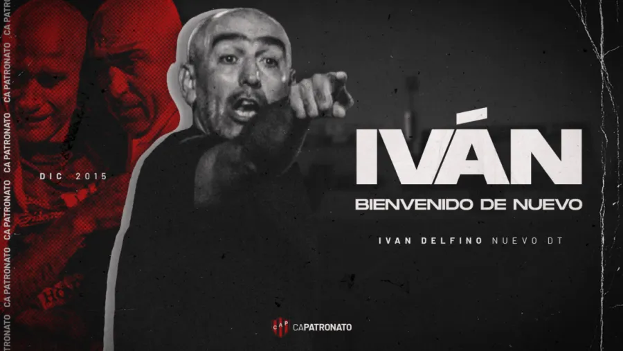 Iván Delfino Fútbol: Patronato confirmó el regreso de Iván Delfino como director técnico