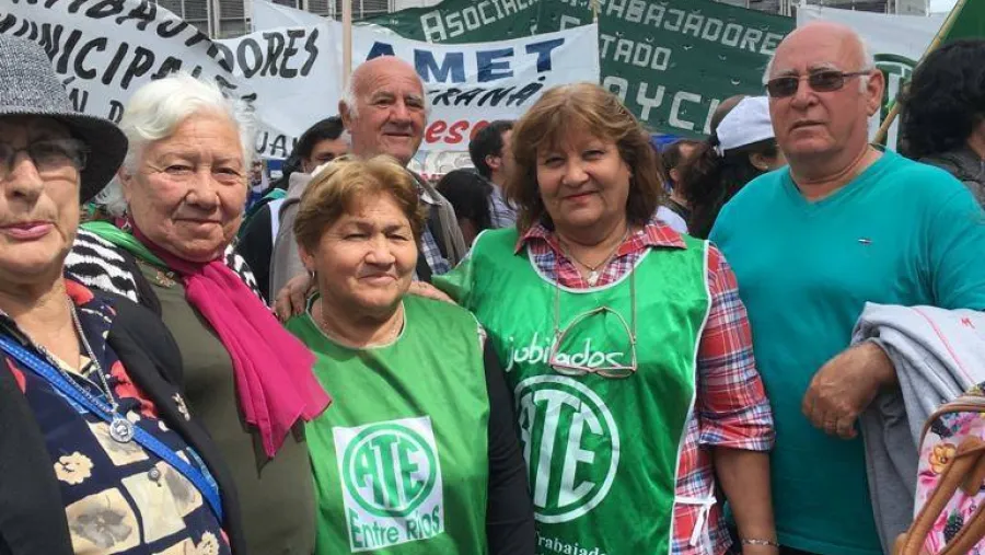 Juana Ávalos, dirigente de ATE