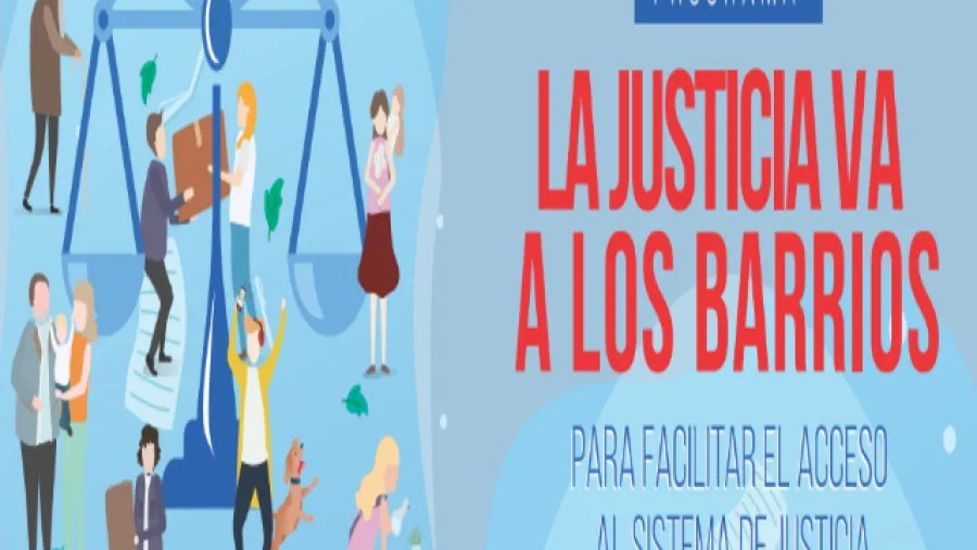 Justicia va a los barrios Justicia va a los barrios