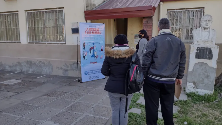 La Justicia va a los barrios