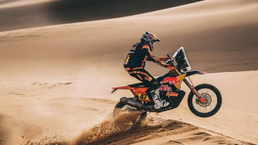 Kevin Benavides es nuevo líder de motos en el Rally Dakar 2023
