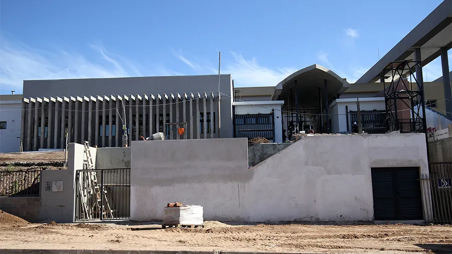 El edificio del Laboratorio Epidemiológico de la provincia cuenta con una inversión superior a los 182 millones de pesos. Y está en su etapa final de construcción.