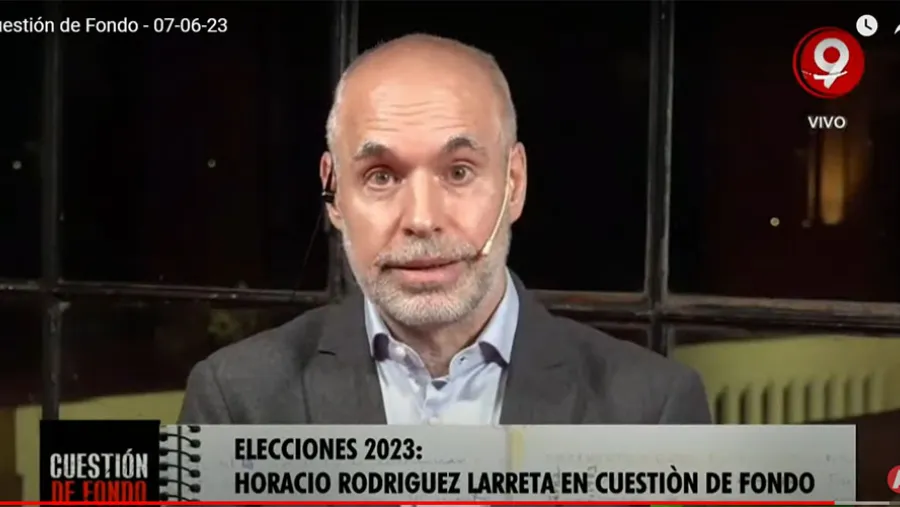 Horario Rodríguez Larreta aseveró en el programa “Cuestión de Fondo” (Canal 9, Litoral), que “el cambio que la Argentina necesita es muy profundo y eso requiere un acuerdo, una mayoría muy amplia para poder aprobar todas las leyes que Argentina necesita”. Horario Rodríguez Larreta aseveró en el programa “Cuestión de Fondo” (Canal 9, Litoral), que “el cambio que la Argentina necesita es muy profundo y eso requiere un acuerdo, una mayoría muy amplia para poder aprobar todas las leyes que Argentina necesita”.