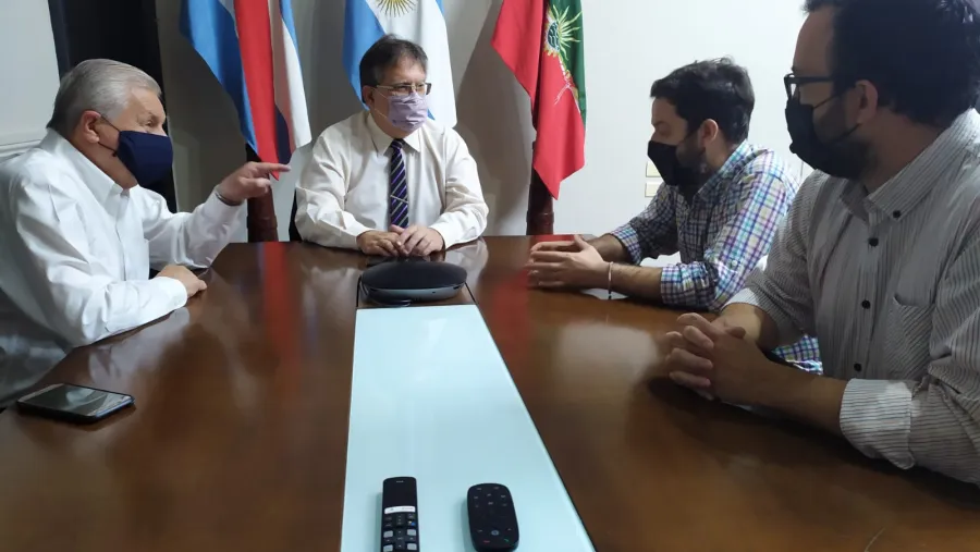 Lauritto se reunió con Francolini y avanzaron en proyecto ambiental Lauritto se reunió con Francolini y avanzaron en proyecto ambiental