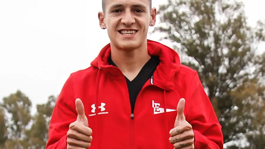 Leonardo Godoy El entrerriano Leonardo Godoy se sumó a las prácticas de Estudiantes de La Plata