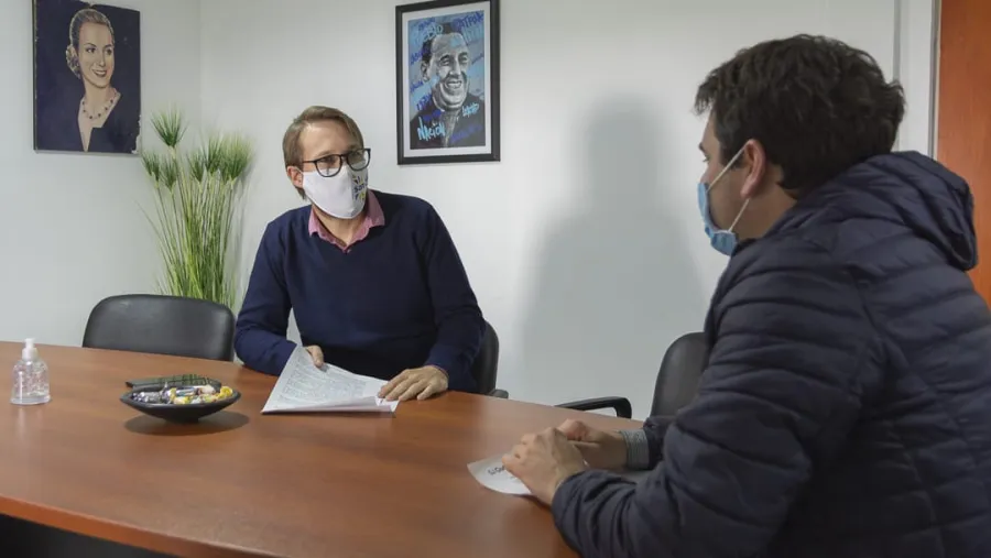 Lino Bard secretario de Gobierno de San José