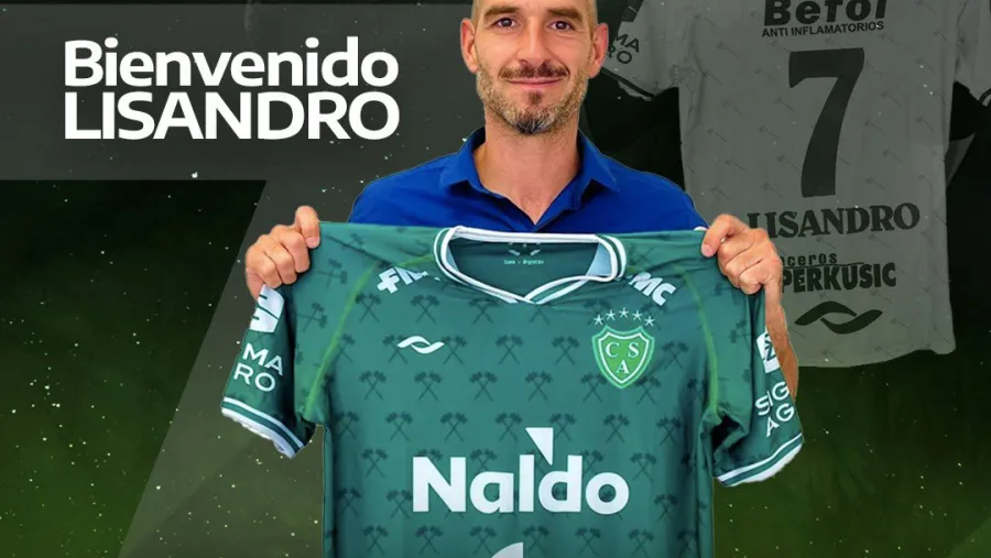 Fútbol: Lisandro López peleará por la permanencia con Sarmiento de Junín