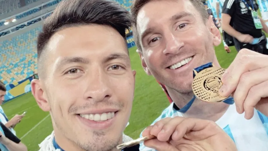 El gualeyo Martínez dijo que “quería salir a comerse la cancha” tras la arenga de Messi