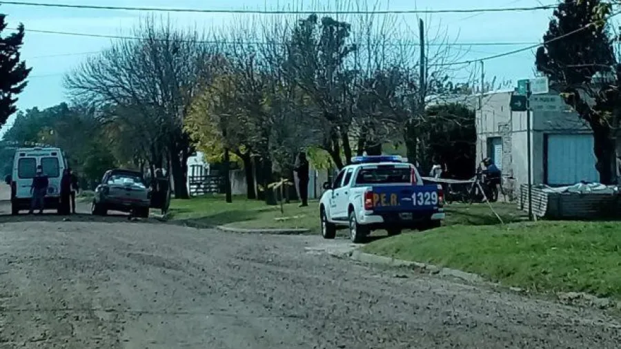Una motociclista falleció en un accidente en Lucas González