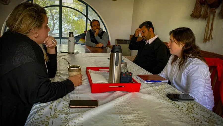 Lucía Varisco y los referentes del Partido Socialista analizaron los desafíos de la intendencia de Paraná.