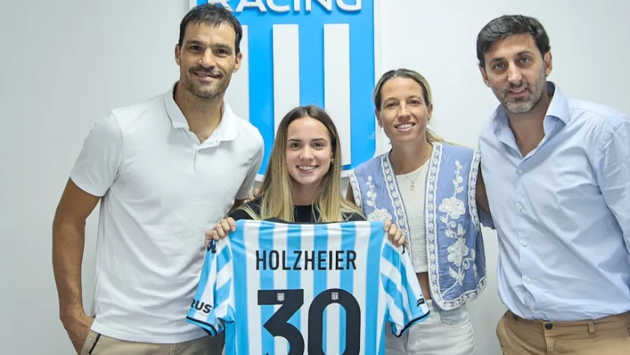 La entrerriana Agostina Holzheier renovó contrato: “Seguir en Racing me pone muy contenta”