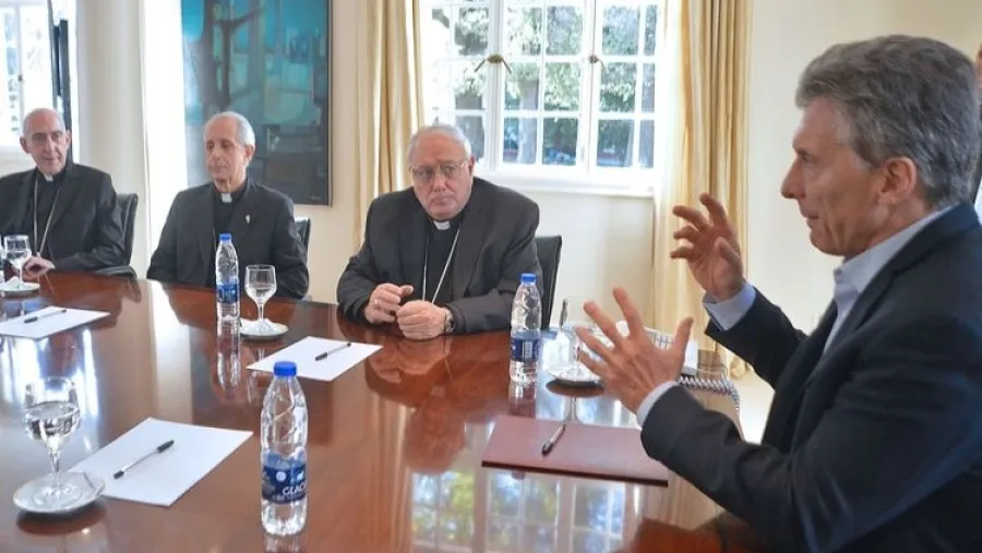 Macri con la Iglesia