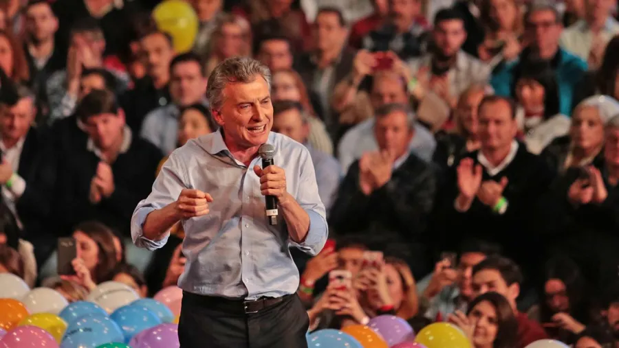 Macri en campaña Macri en campaña