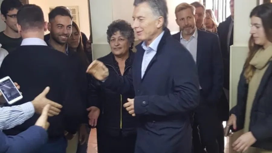Macri en Oro Verde Macri en Oro Verde