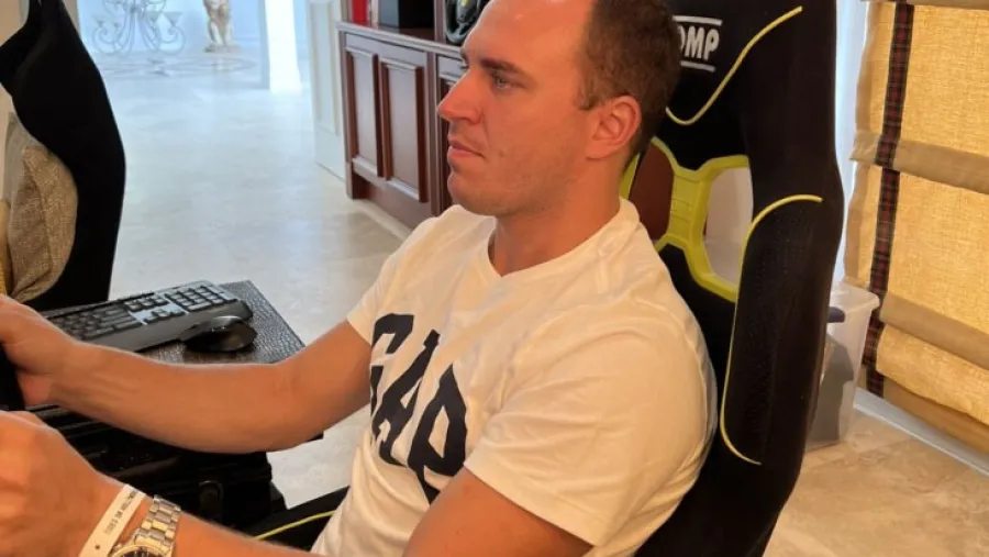 Mariano Werner practicó con un simulador antes de girar en Estados Unidos