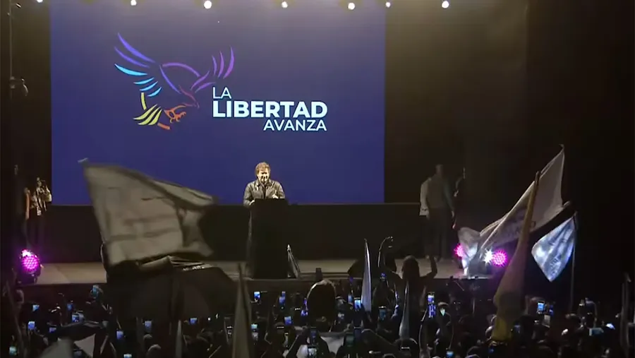 Milei lanza el partido de La Libertad Avanza y arremetió contra la clase política y los medios de comunicación.