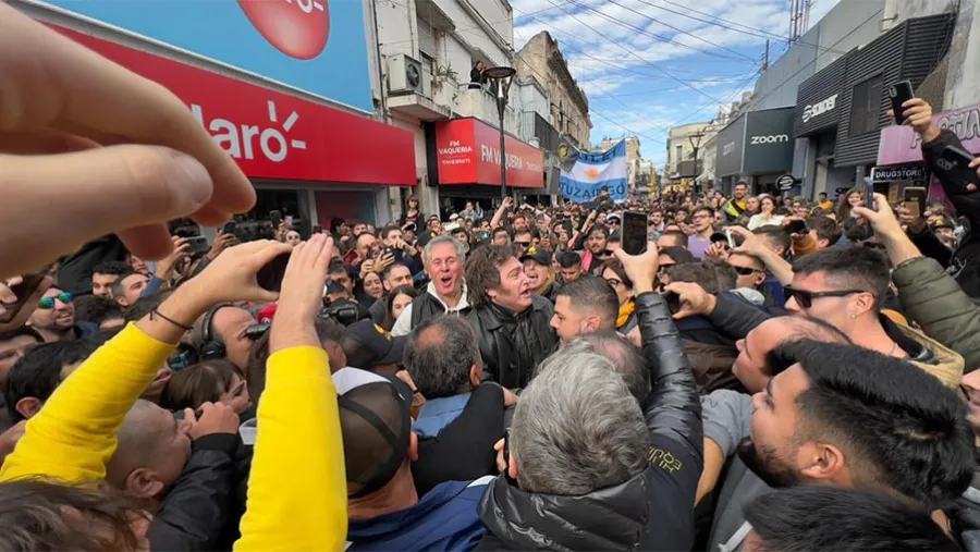 Imagen de archivo. La actividad será el martes y está previsto que el diputado nacional Javier Milei arribe a la capital entrerriana alrededor de las 11.