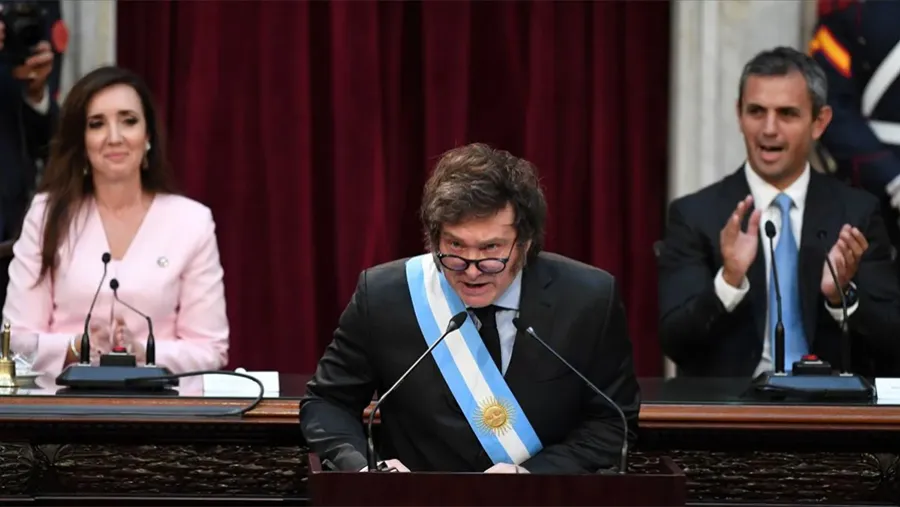 Milei presentó el Presupuesto 2025 en el Congreso, aunque no aportó ninguna cifra en concreto.
