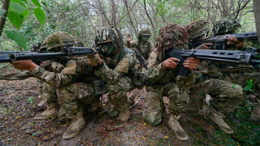 ejercicios militares 