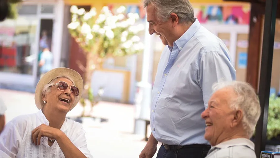 Gerardo Morales cerró su visita a las localidades del Sur de la Provincia de Buenos Aires.