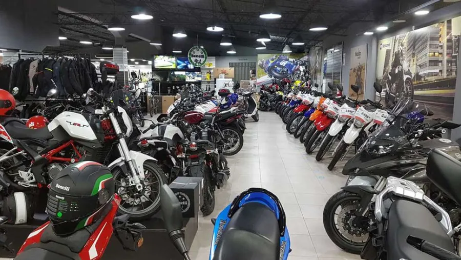 Venta de motos.