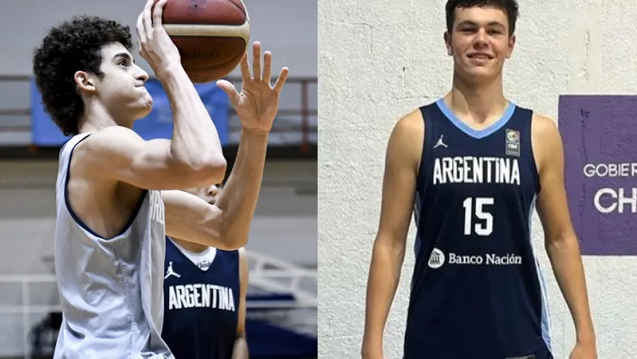 Básquet: citaron a dos entrerrianos a la preselección argentina U18 rumbo al FIBA Américas