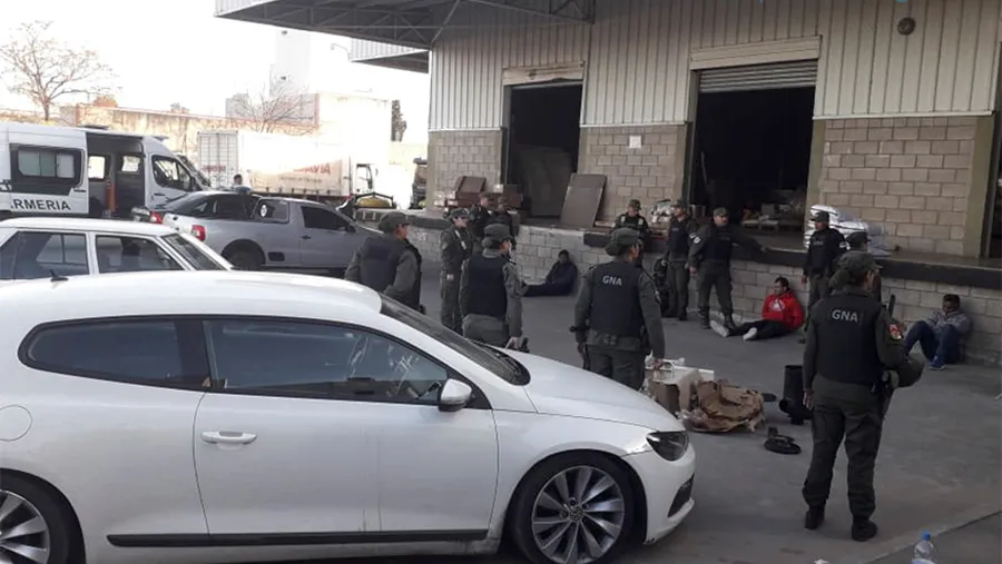 Imagen de archivo del procedimiento de entrega vigilada que derivó en la detención de los ahora condenados.