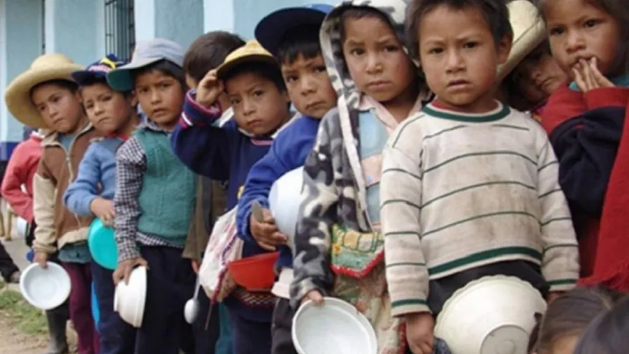 Niños pobres. Niños pobres.