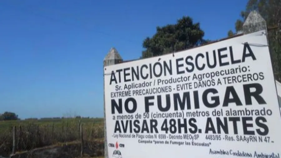 Agmer expresó “preocupación” por el fallo del STJ sobre fumigaciones