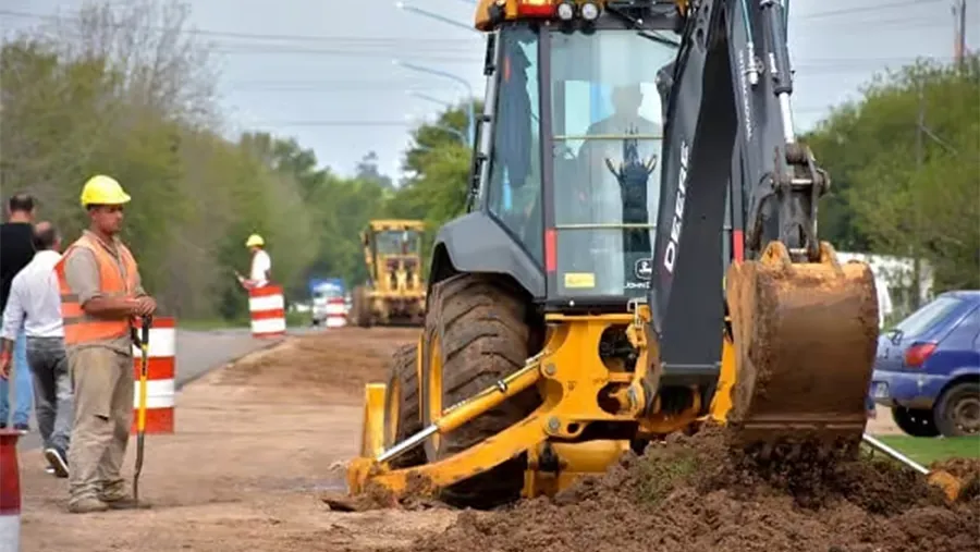 Dramático y angustiante. Por la parálisis en la obra pública en Gualeguaychú, el 80 por ciento del personal de la construcción se quedó sin trabajo.
