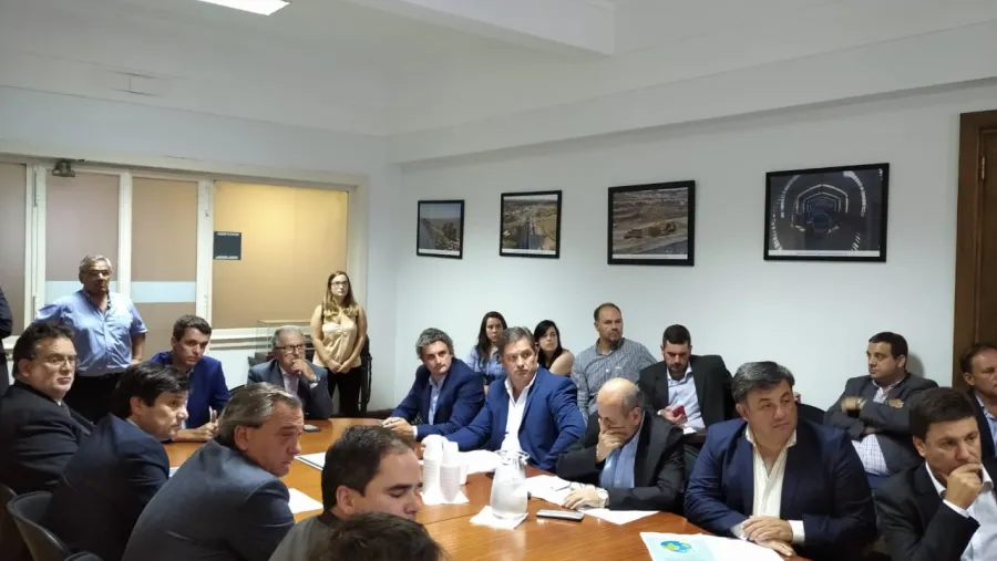 Oliva en el Ministerio de Obras Públicas 