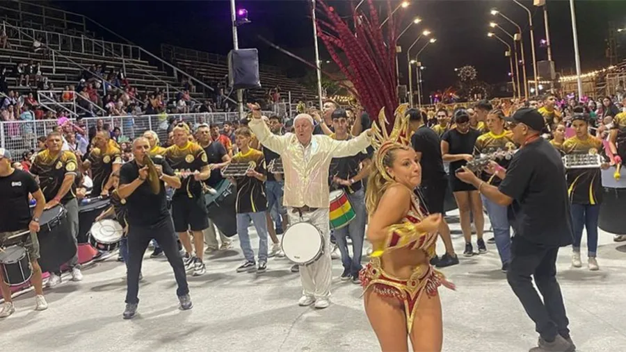 Falleció el legendario director de batucada Rubén “Ojito” Giménez.