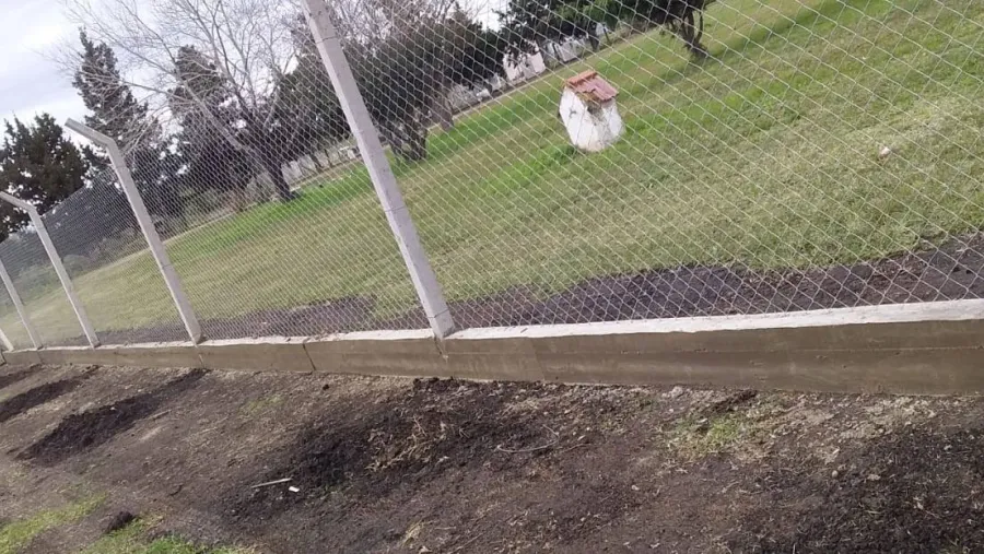 Concluyó el cierre perimetral de la Morgue Judicial y el Laboratorio de Oro Verde