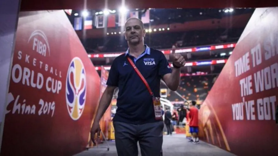 Desde la CABB le desearon “todos los éxitos” al “Oveja” Hernández en Zaragoza