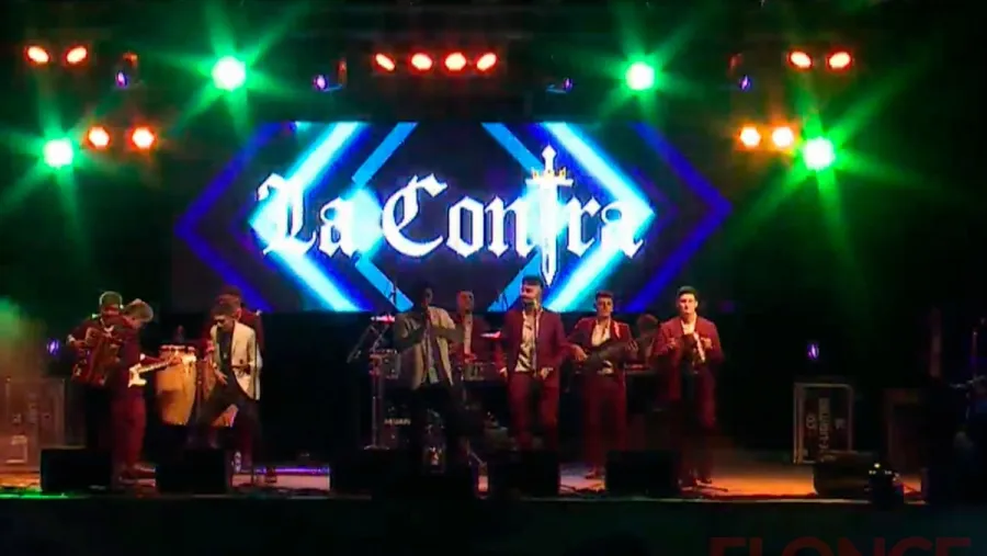 La Contra subió al escenario de la Fiesta del Pan Casero.