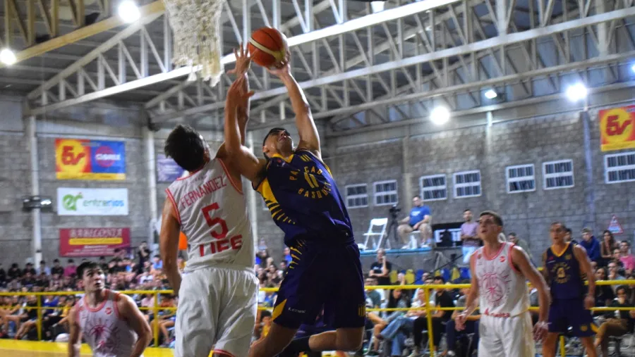 Provincial de Rosario frenó el buen comienzo de Paracao en la Liga Federal de Básquet