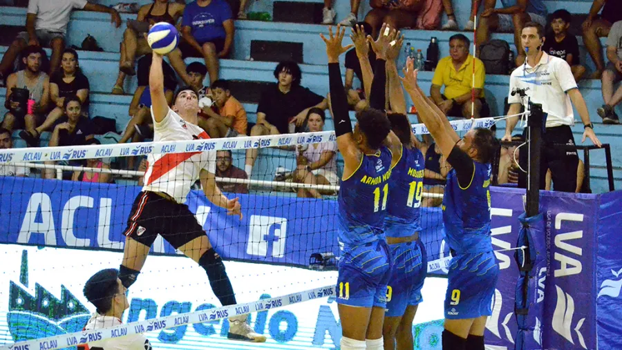 Con un triunfo de UPCN se cerró el tour de la Liga de Vóleibol Argentina en Paraná